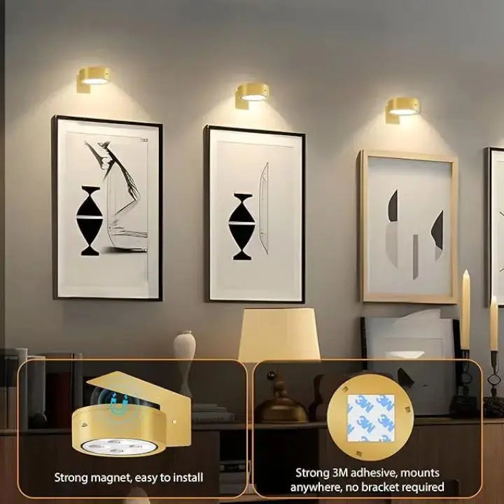 LED-Leuchte | Werkzeugfrei | Stufenlos dimmbar | Aluminium