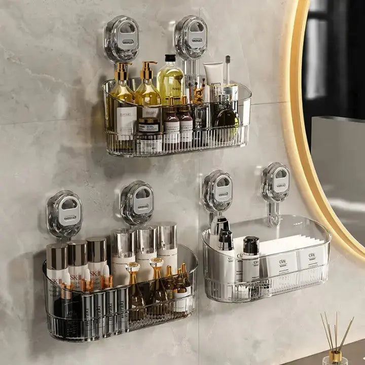 Duschorganizer | Schnelle Montage | Effiziente Wasserableitung | Kunststoff