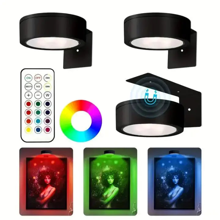 LED-Leuchte | Werkzeugfrei | Stufenlos dimmbar | Aluminium