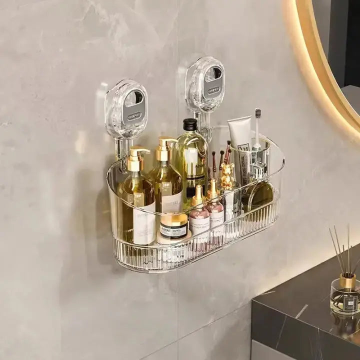 Duschorganizer | Schnelle Montage | Effiziente Wasserableitung | Kunststoff