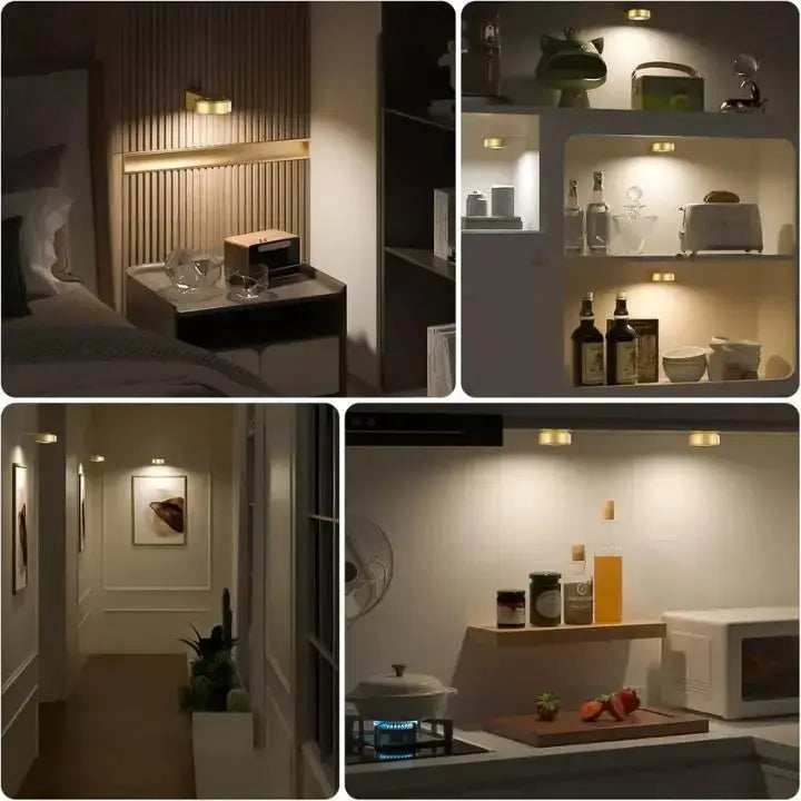 LED-Leuchte | Werkzeugfrei | Stufenlos dimmbar | Aluminium
