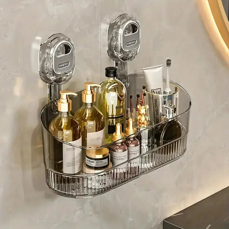 Duschorganizer | Schnelle Montage | Effiziente Wasserableitung | Kunststoff