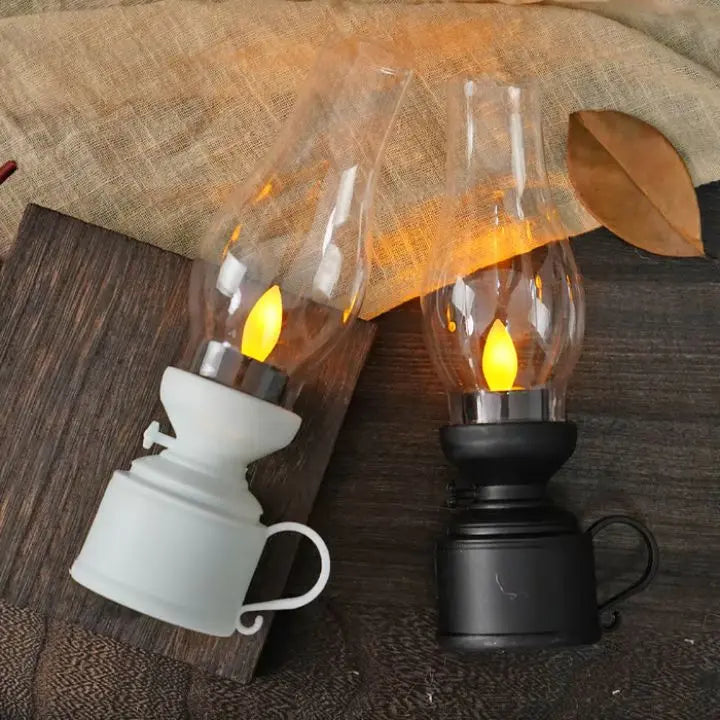 LED-Kerze | Flackernd | Flammenlose Sicherheit | Kunststoff
