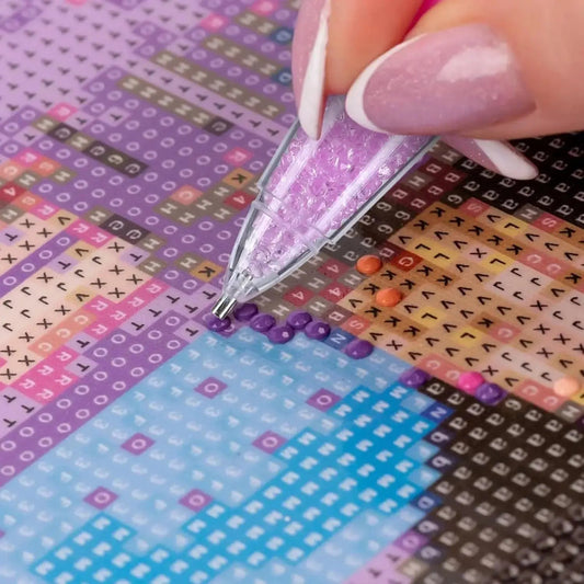 Diamantmalerei-Applikator mit Diamantaufbewahrungsfunktion