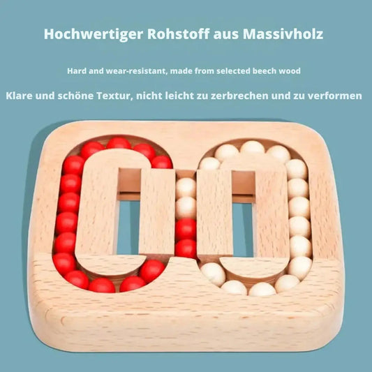 Drehbares Holzpuzzle-Spielzeug zur Stresslinderung und Konzentrationsförderung