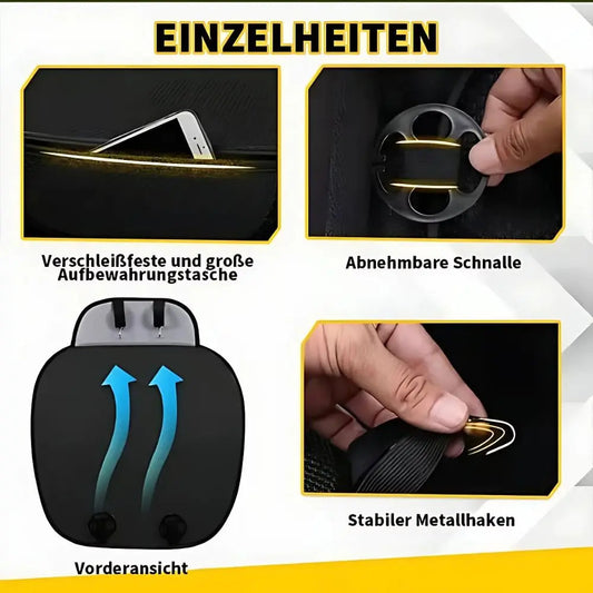 Luxuriöser belüfteter rutschfester Autositz