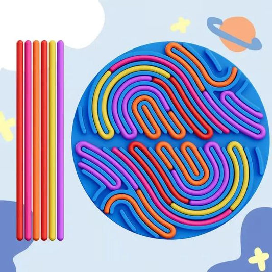 Sensorisches Aktivitätsbrett – Fördert Entspannung & reduziert Angstgefühle