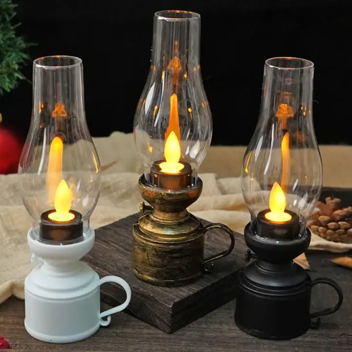 LED-Kerze | Flackernd | Flammenlose Sicherheit | Kunststoff