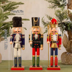 Holz-Nussknacker Soldatenfigur mit Handbemalung