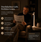 Akku-Tischlampe aus Aluminium, kabellos mit 3-stufigem Touch-Dimmer und USB-Aufladung