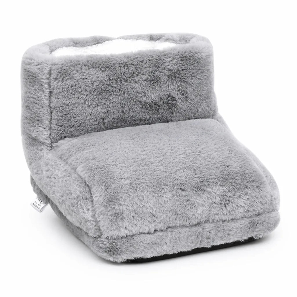 Fußwärmer kabellos, wiederaufladbar mit 3 Wärmestufen, für Sofa und Bett, aus weichem Gewebe