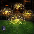 Solar-Gartenleuchten Feuerwerk-Optik mit 120 LEDs