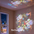 LED Projektor Lampe mit rotierenden Unterwasser-Motiven