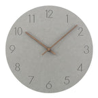 Wanduhr skandinavischen Stil – Lautlos mit Walnusszeiger