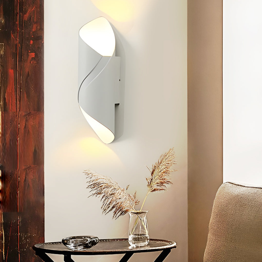 LED Wandleuchte Aluminium für Innen- und Aussenbereich