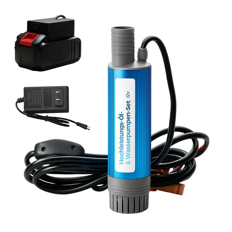 Kabelloses Flüssigkeitspumpen-Set für Öl und Wasser