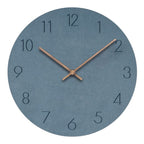 Wanduhr skandinavischen Stil – Lautlos mit Walnusszeiger