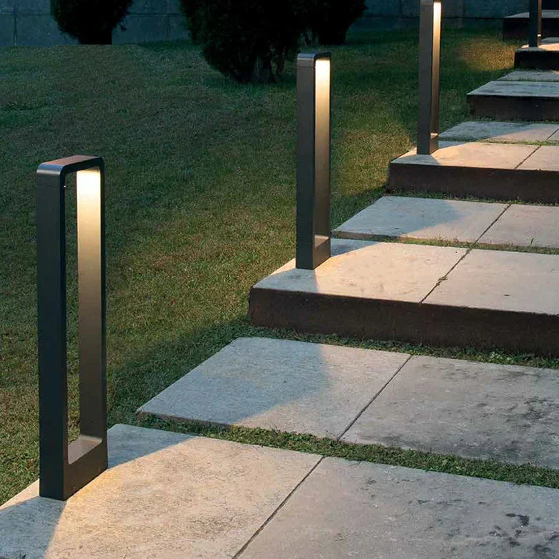 LED-Bodenleuchte für Garten mit Aluminium-Gehäuse