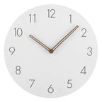 Wanduhr skandinavischen Stil – Lautlos mit Walnusszeiger