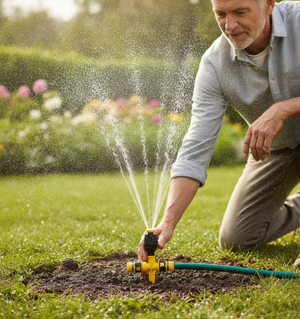 Rotierender Gartensprenger mit 360°-Bewässerung (4er-Set) — founder_testimonial.right_image