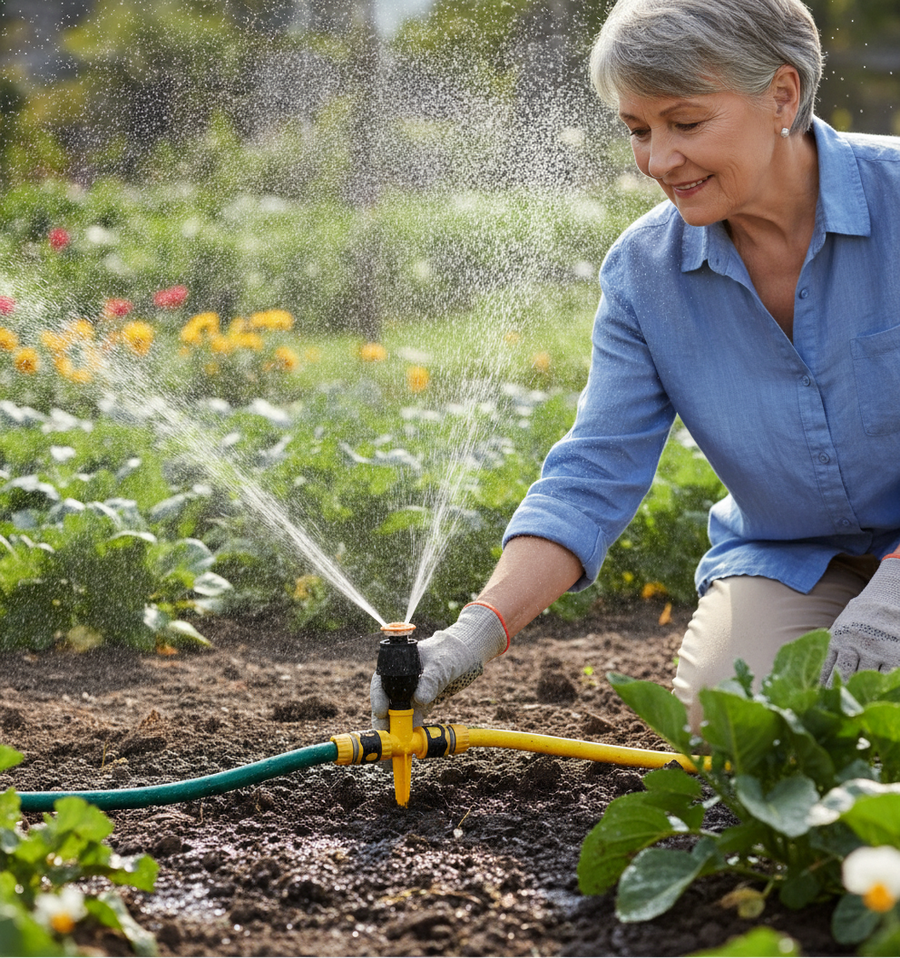 Rotierender Gartensprenger mit 360°-Bewässerung (4er-Set) — product_feature_cards.image_2