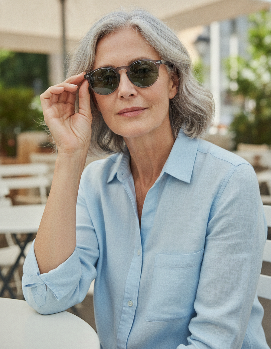 Runde Sonnenbrille mit UV400-Schutz — founder_testimonial.right_image