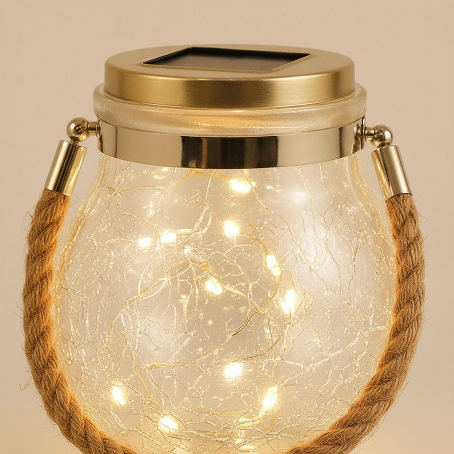 Solar-Gartenleuchte mit Crackle-Glas — product_feature_cards.image_3