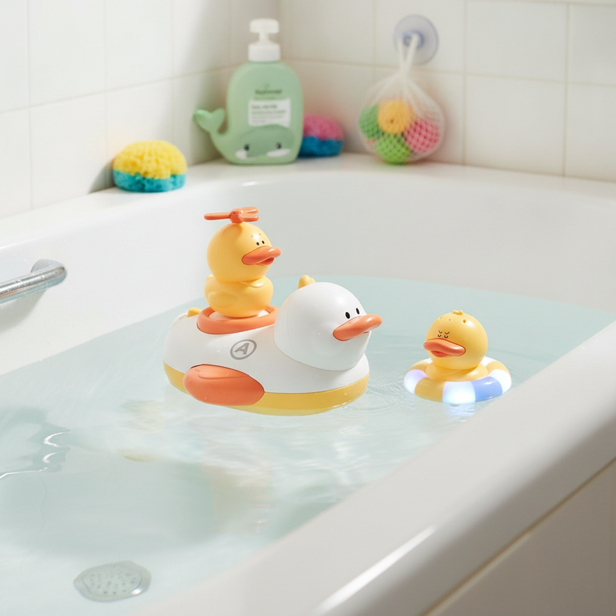 Wasserspiel Badeente mit automatischer Fontäne — product_feature_cards.image_1