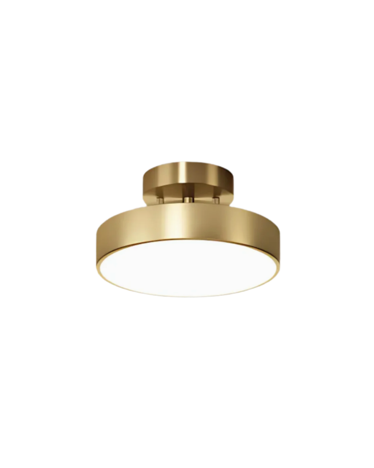 LED-Deckenleuchte rund mit dimmbarem warmweissem Licht