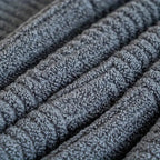 Handtuchset mit Zickzack-Muster – 6-teilig aus 100% Baumwolle
