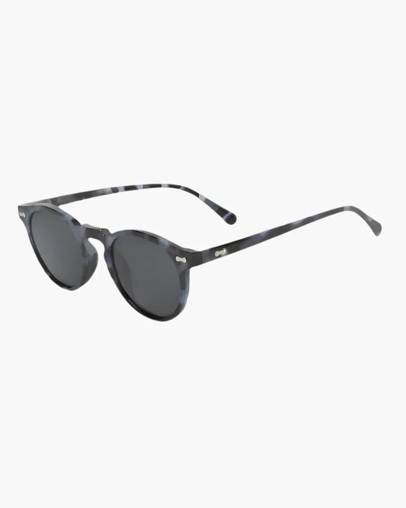 Runde Sonnenbrille mit UV400-Schutz