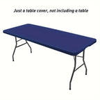 Elastische Tischdecke mit Spannrand für rechteckige Tische