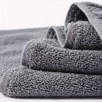 Handtuchset mit Zickzack-Muster – 6-teilig aus 100% Baumwolle