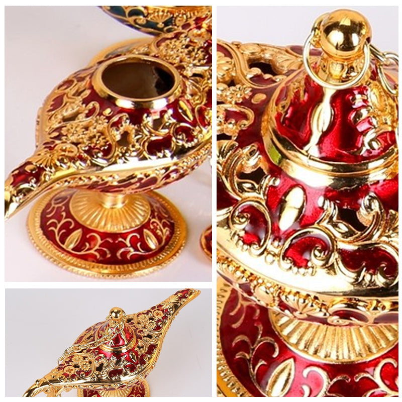 Aladdin Wunderlampe mit orientalischen Verzierungen