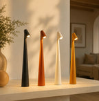 Akku-Tischlampe aus Aluminium, kabellos mit 3-stufigem Touch-Dimmer und USB-Aufladung