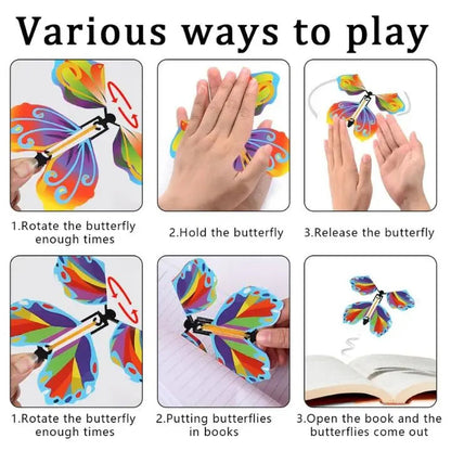 15 Stück Magische Fliegende Schmetterlinge