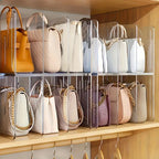 Acryl Handtaschen-Organizer mit stapelbarem Design
