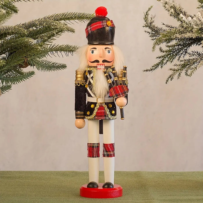 Holz-Nussknacker Soldatenfigur mit Handbemalung
