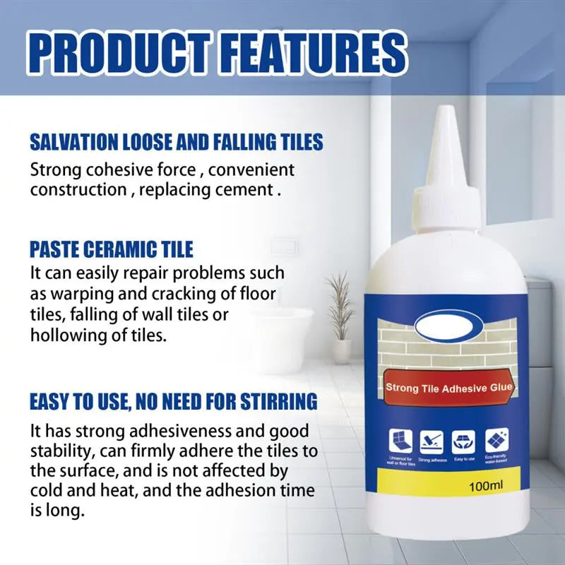 1+1 GRATIS | Hochfester Fliesenkleber – Starke & Langlebige Haftung