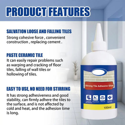 1+1 GRATIS | Hochfester Fliesenkleber – Starke & Langlebige Haftung