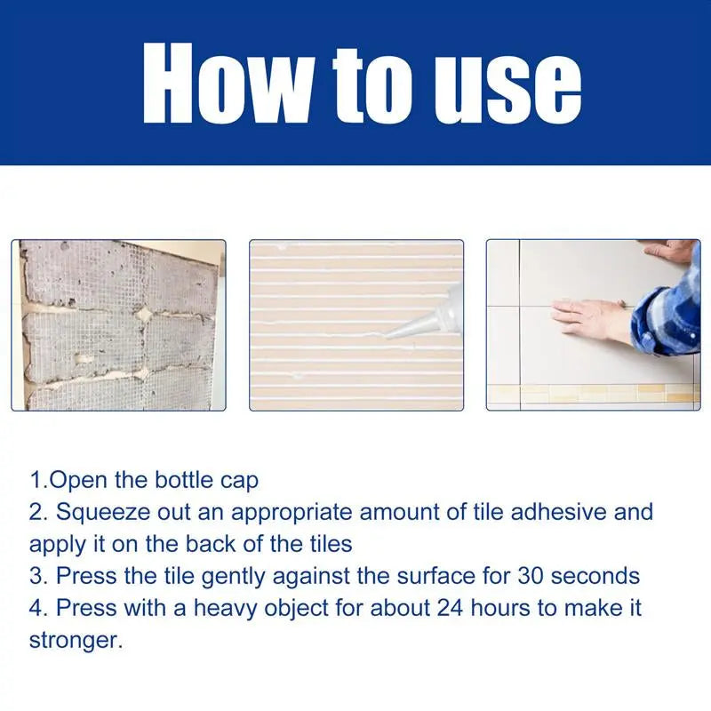 1+1 GRATIS | Hochfester Fliesenkleber – Starke & Langlebige Haftung