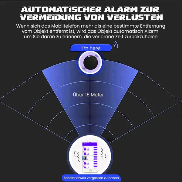 1+1 GRATIS | Mini Magnetischer GPS-Tracker – Bleiben Sie verbunden & sicher