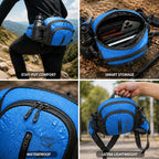 Bauchtasche mit Flaschenhalter, ultraleicht und wasserdicht, rutschfester Sitz