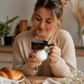 Wärmeaktivierte Herz-Tasse mit Farbwechsel – 400 ml