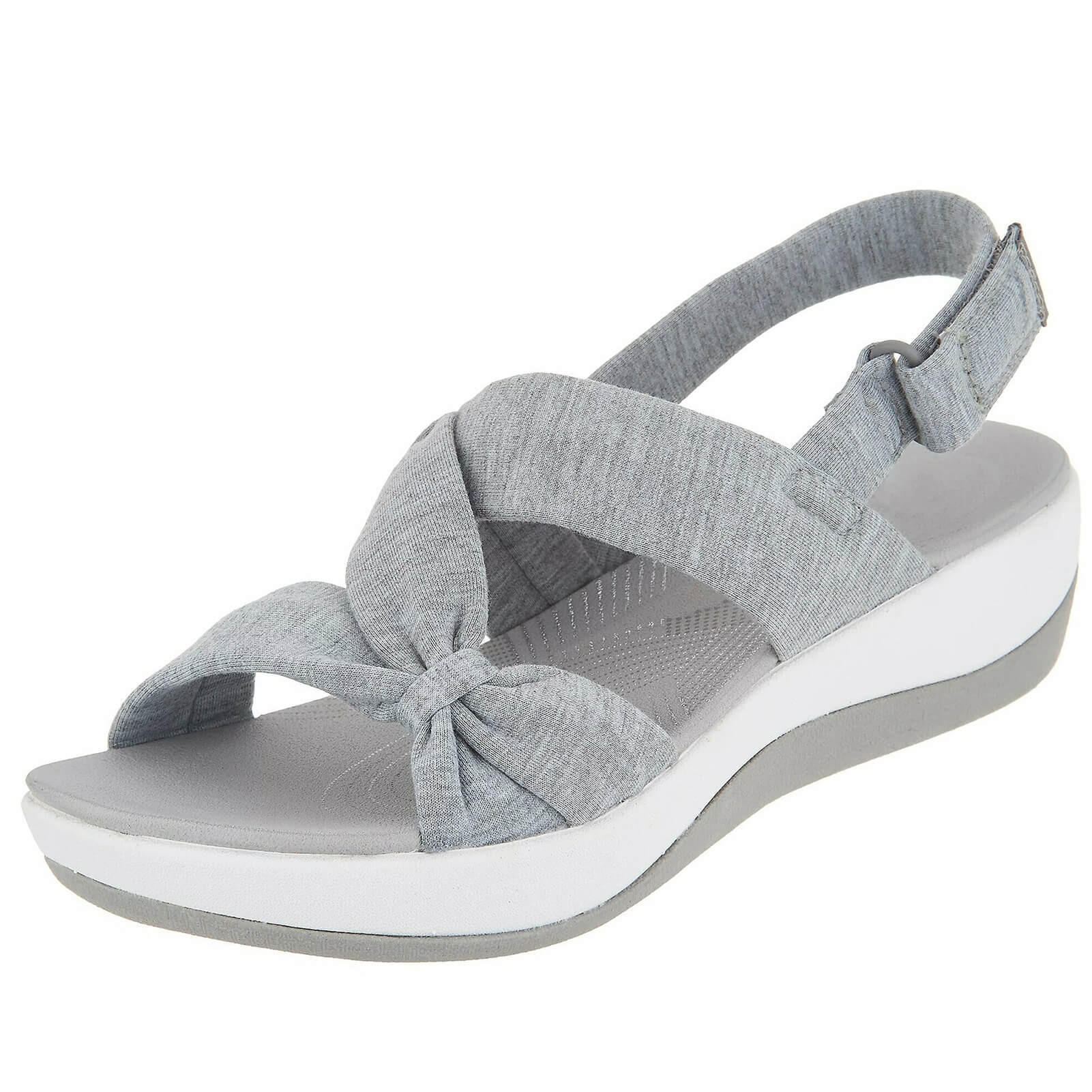 Komfort-Sandalen mit Schleife – rutschfest und leicht