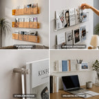 Wandregal für Bücher, Zeitschriften und Schallplatten, wandmontierbar