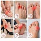 Zehenkorrektur-Bandage mit EMS-Stimulation