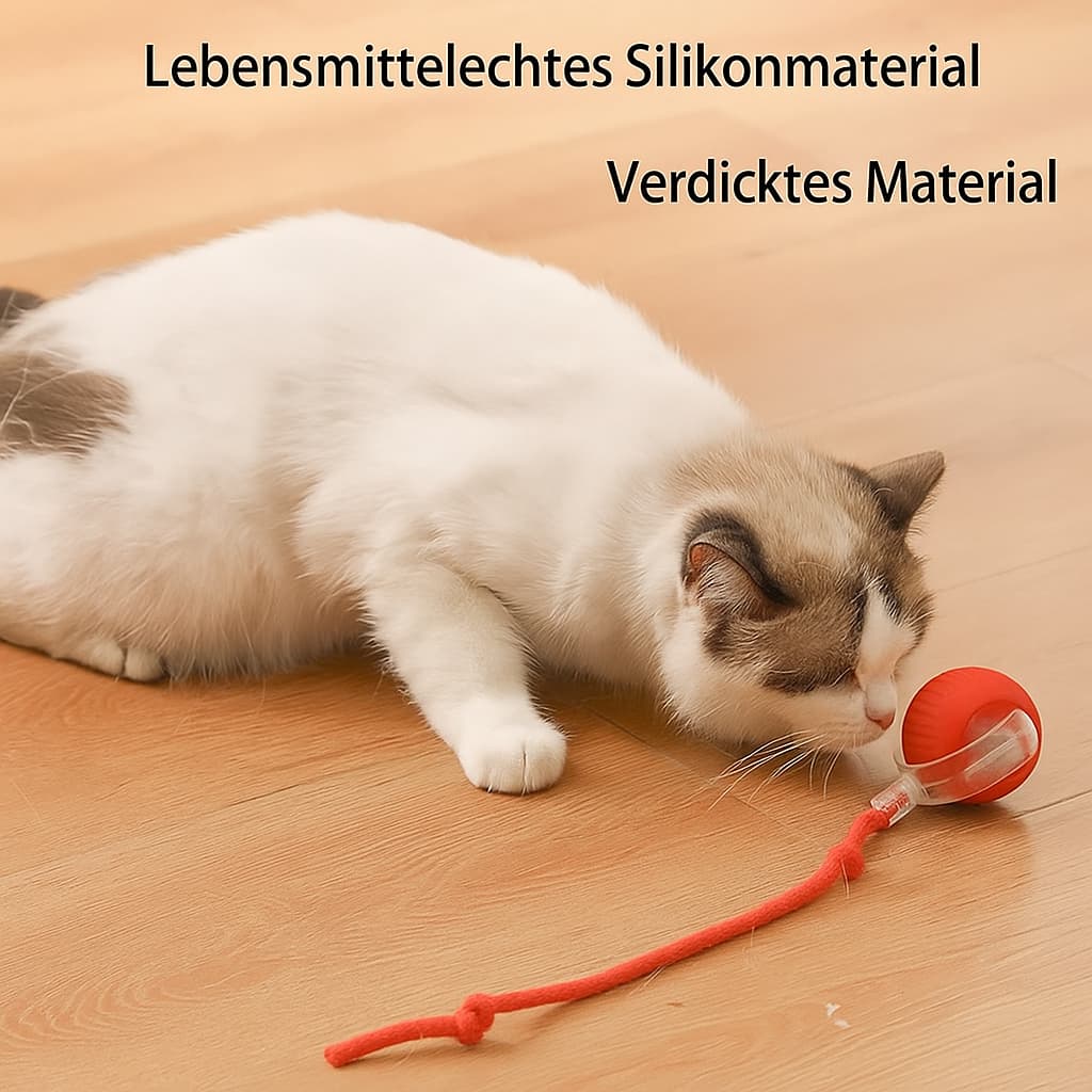 Automatischer Spielball für aktive Haustiere