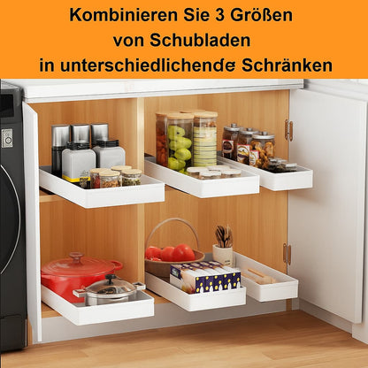 Ausziehbarer Schrank-Organizer | Platzsparend & ohne Bohren
