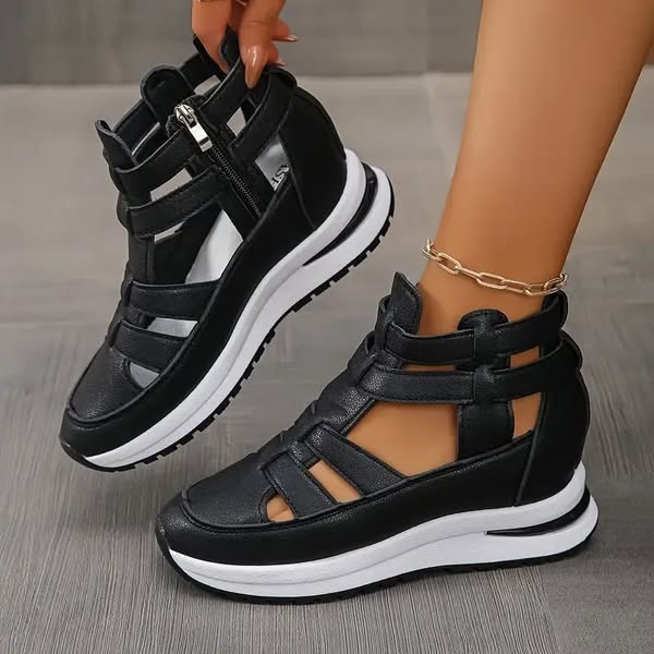 Orthopädische Damen-Sandalen mit Fussgewölbestütze